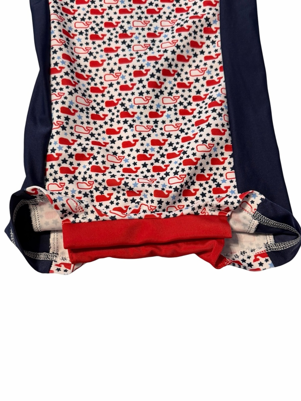 Vineyard Vines for Target Baby Patriotic whale rash guard swim suit 4th of July - Picture 3 of 7
